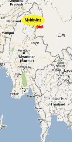 Map of Burma
