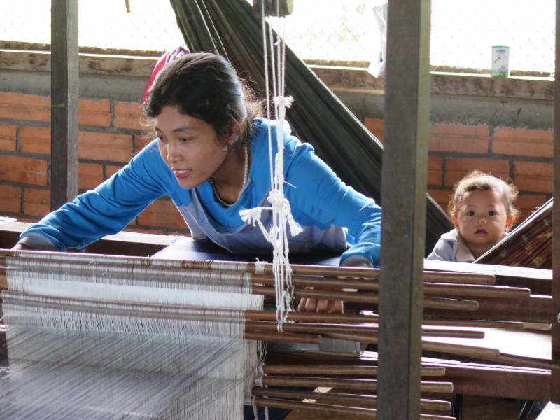 Stung Treng Women's Weaving Training Program