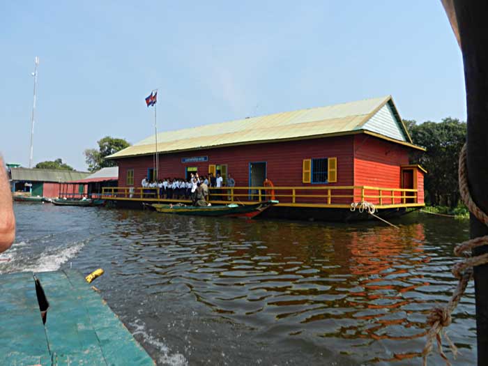 Tonle Lake Floating School